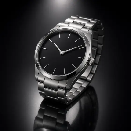 AI-generated sample concept: Watch render